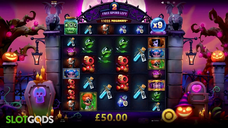 Nightmare Family Megaways Slot - Screenshot 2