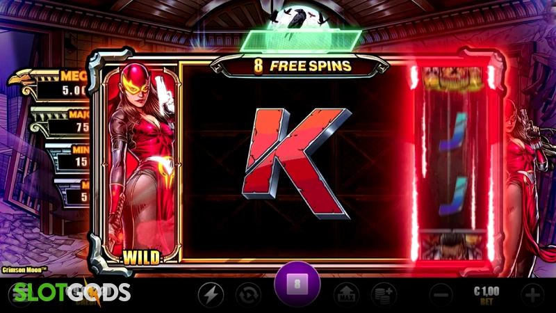 Crimson Moon Slot - Screenshot 2