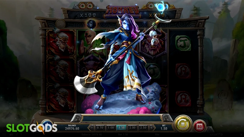 Monkey: Battle for the Scrolls Slot - Screenshot 4