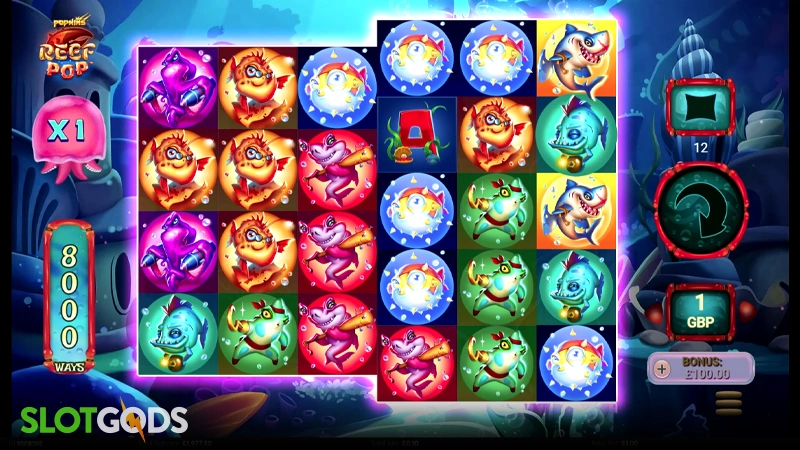 Reef Pop Slot - Screenshot 2