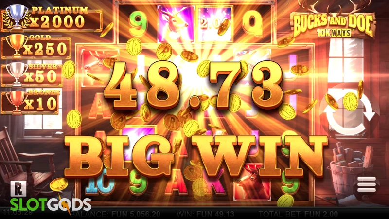 Bucks and Doe 10K Ways Slot - Screenshot 4