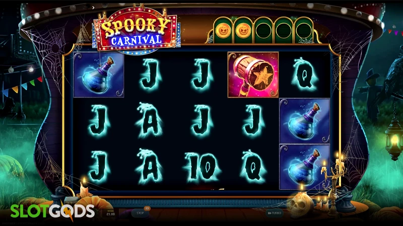 Spooky Carnival Slot - Screenshot 