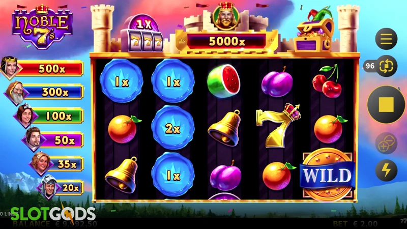 Noble 7s Slot - Screenshot 