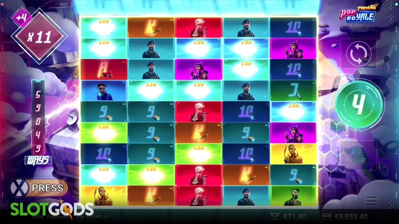 Pop Royale Slot - Screenshot 3