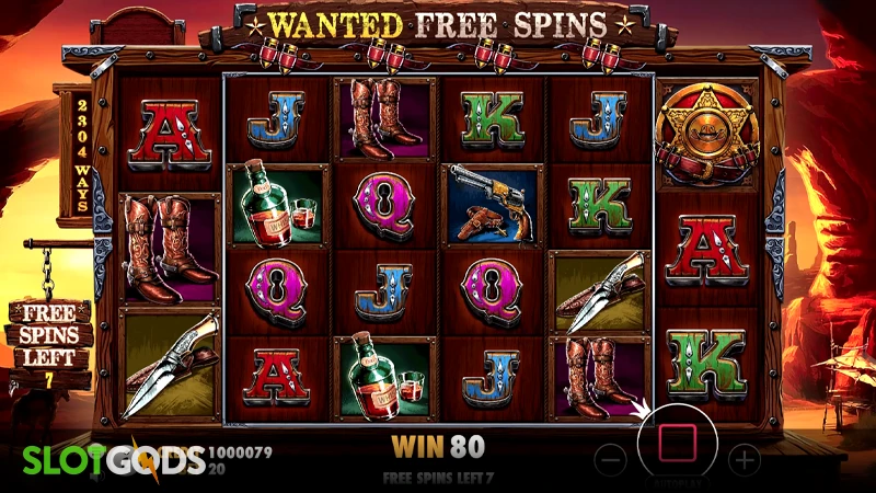 The Wild Gang Slot - Screenshot 3