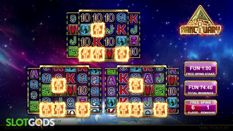 Sanctuary Slot - Screenshot 4