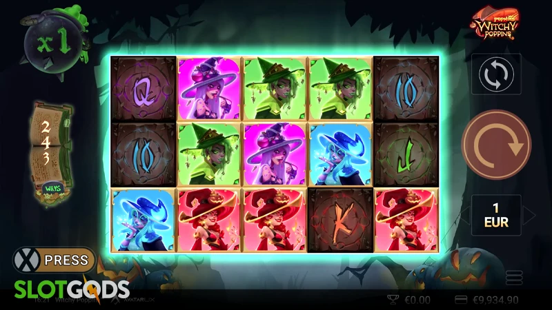 Witchy Poppins Slot - Screenshot 