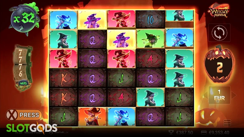 Witchy Poppins Slot - Screenshot 3