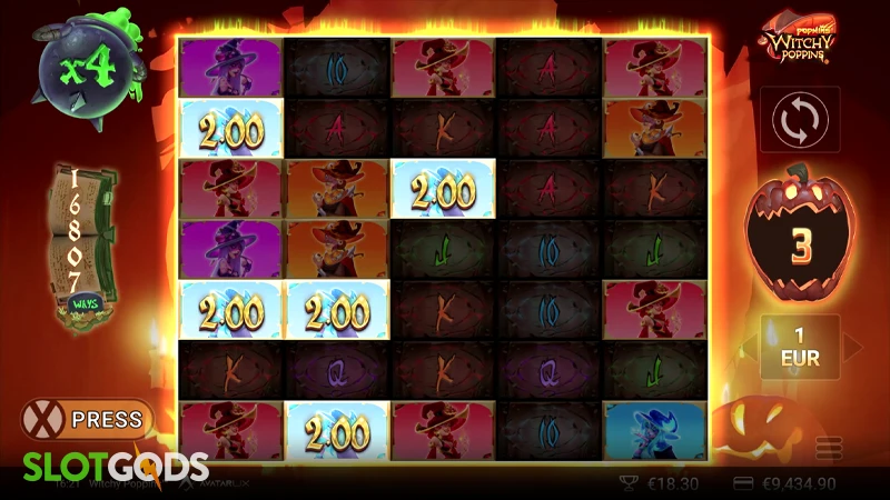 Witchy Poppins Slot - Screenshot 2