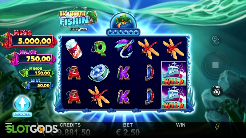 Big Mouth Fishin’ Slot - Screenshot 