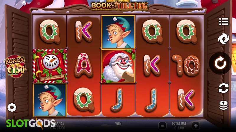 Book of Yuletide Slot - Screenshot 