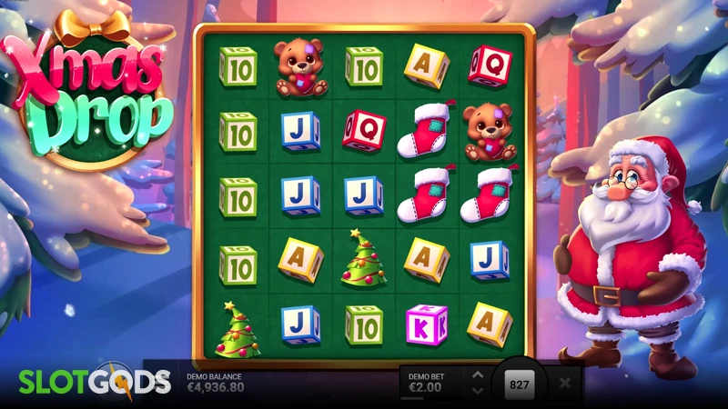 Xmas Drop Slot - Screenshot 