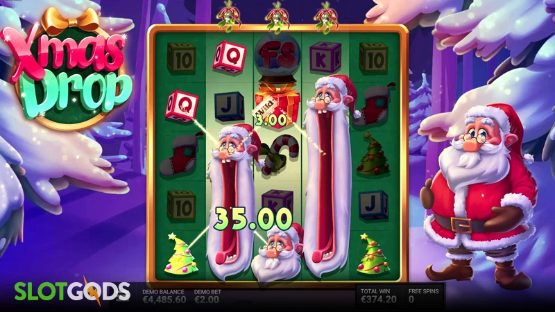 Xmas Drop Slot - Screenshot 3