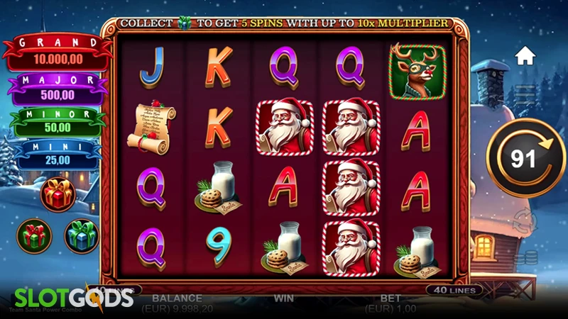 Team Santa Power Combo Slot - Screenshot 