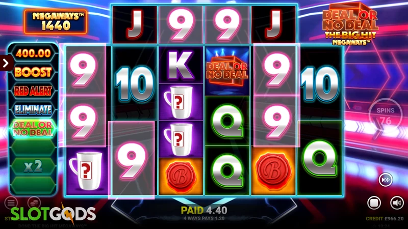 Deal or No Deal The Big Hit Megaways Slot - Screenshot 