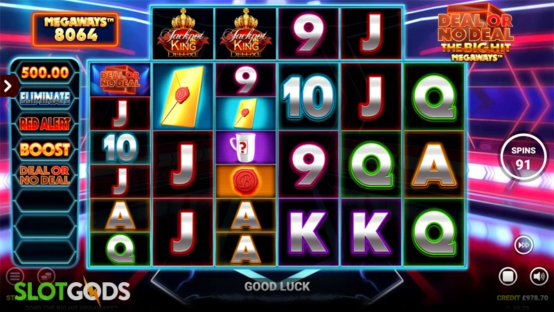 Deal or No Deal The Big Hit Megaways Slot - Screenshot 2