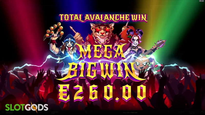 Rock Star Santa MultiMax Slot - Screenshot 4