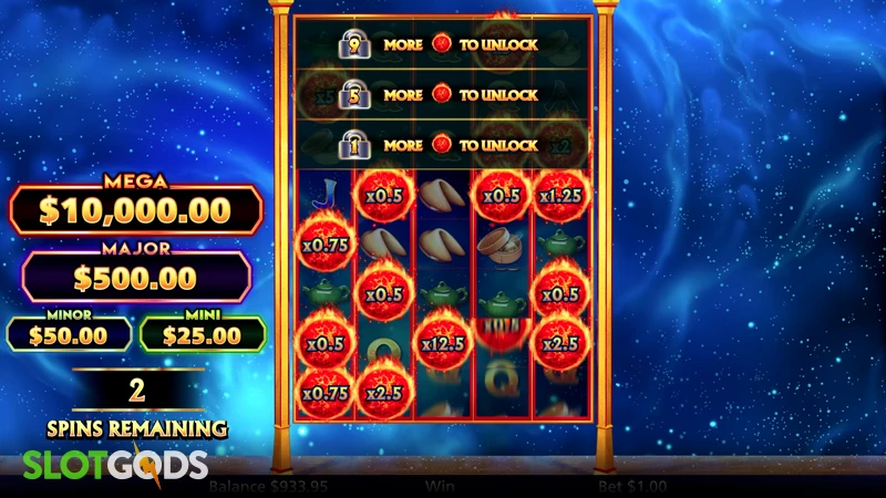 Ultimate Fire Link Cash Falls China Street Slot - Screenshot 3