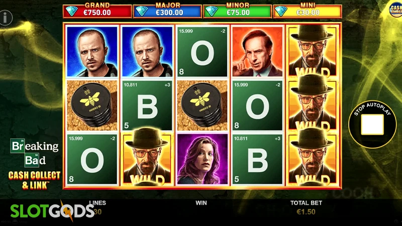 Breaking Bad Cash Collect & Link Slot - Screenshot 
