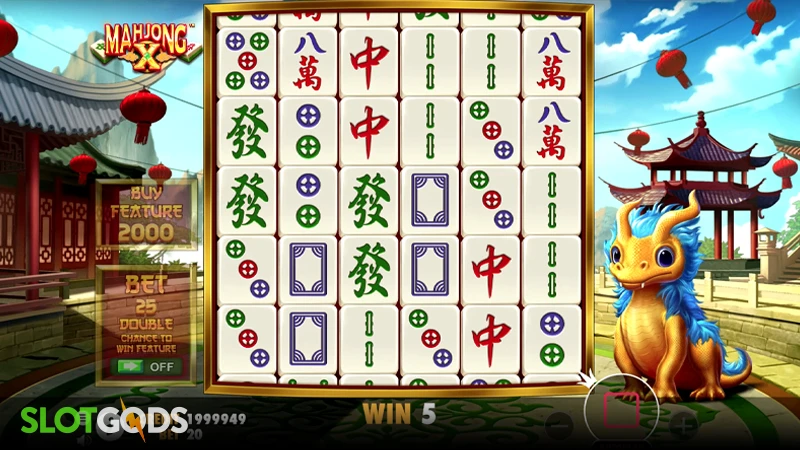 Mahjong X Slot - Screenshot 