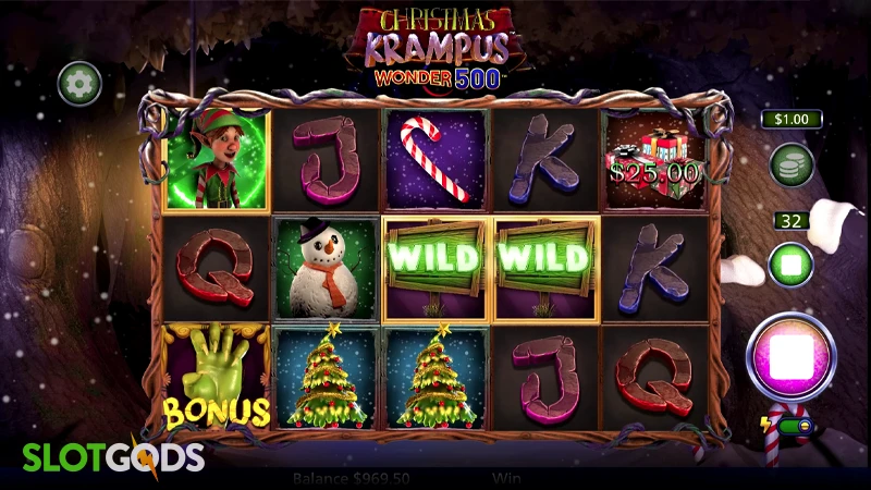 Christmas Krampus Wonder 500 Slot - Screenshot 