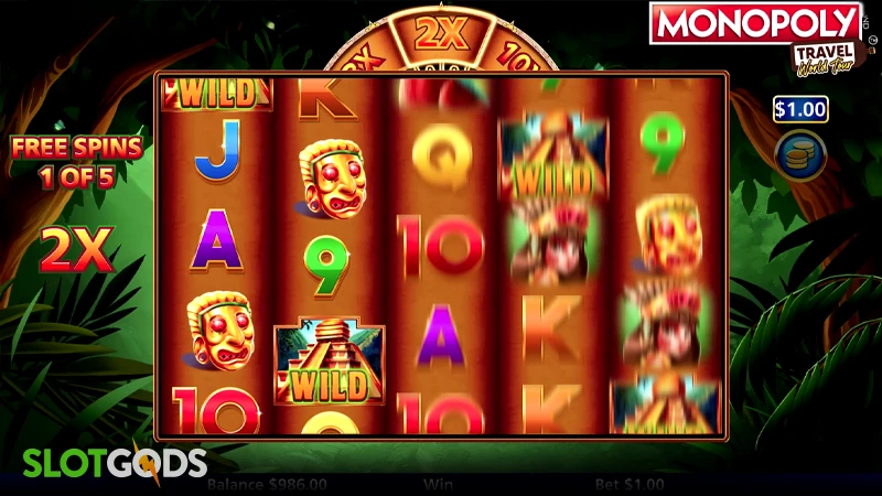 Monopoly Travel World Tour Slot - Screenshot 3