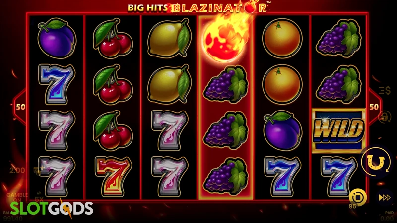 Big Hits Blazinator Slot - Screenshot 