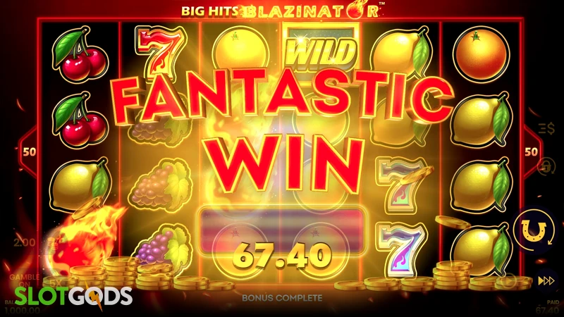 Big Hits Blazinator Slot - Screenshot 4