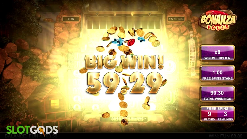 Bonanza Falls Slot - Screenshot 4