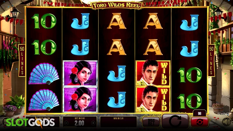 Toro Wilds Reel Slot - Screenshot 