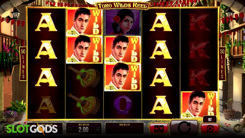 Toro Wilds Reel Slot - Screenshot 3