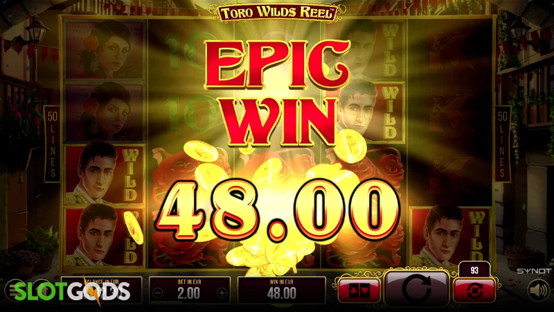Toro Wilds Reel Slot - Screenshot 4