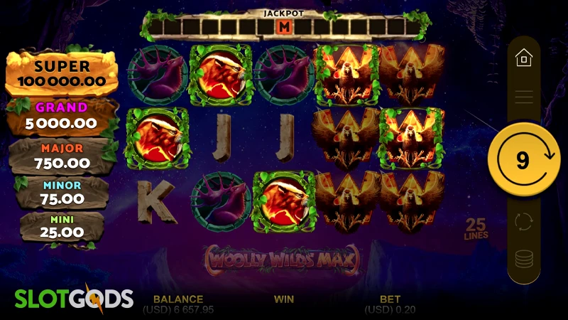 Woolly Wilds Max Slot - Screenshot 3