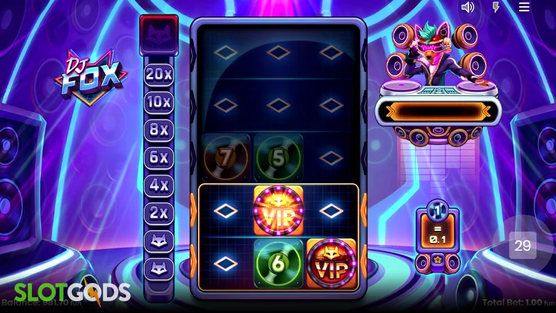 DJ Fox Slot - Screenshot 3