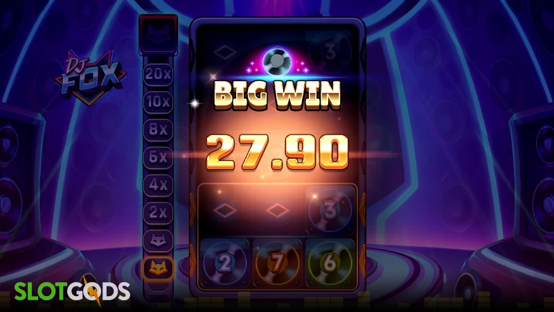 DJ Fox Slot - Screenshot 4