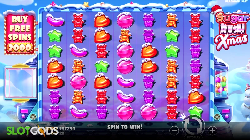 Sugar Rush Xmas Slot - Screenshot 