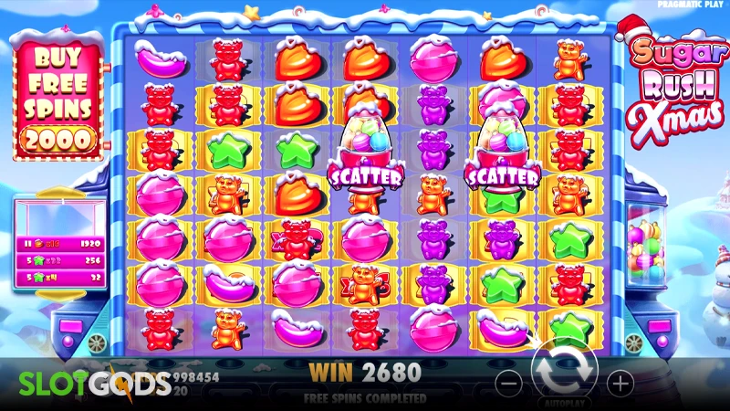 Sugar Rush Xmas Slot - Screenshot 3