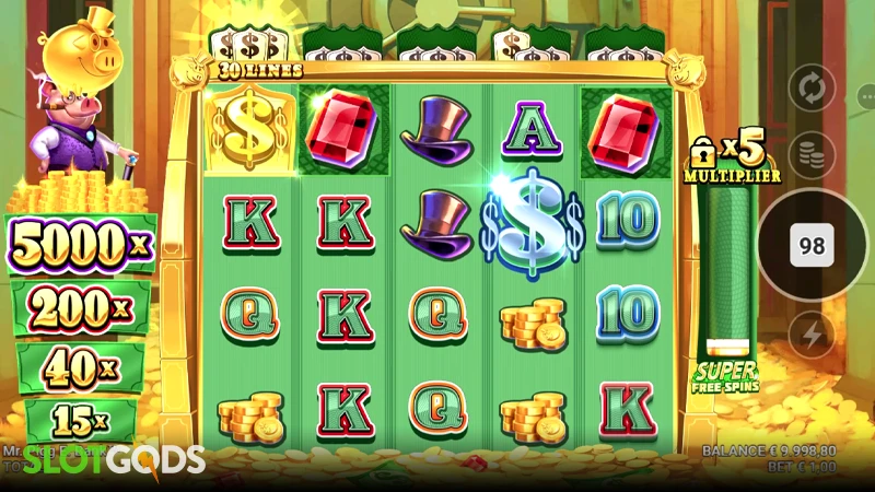 Mr. Pigg E. Bank Slot - Screenshot 