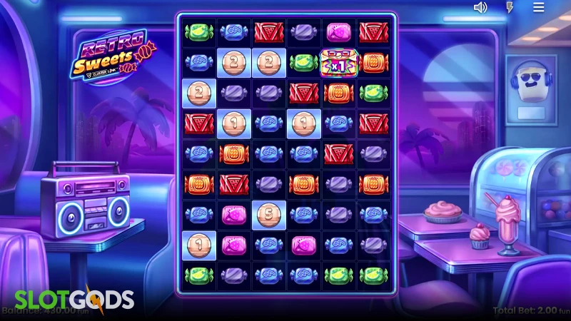 Retro Sweets Online Slot by Push Gaming