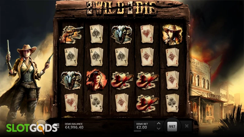 2 Wild 2 Die Slot - Screenshot 