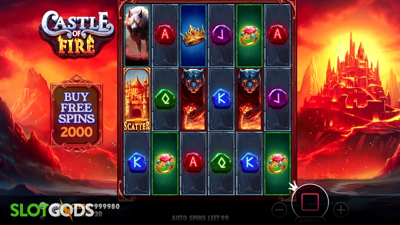 Castle of Fire Slot - Screenshot 