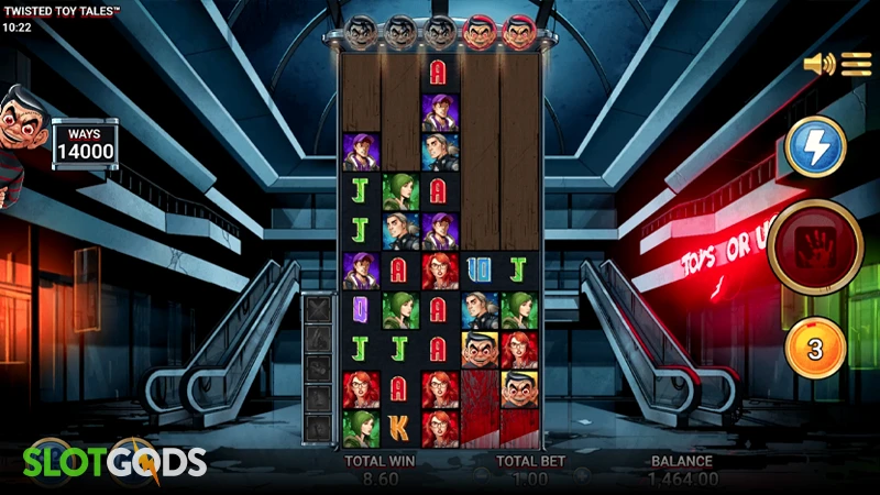 Twisted Toy Tales Slot - Screenshot 2