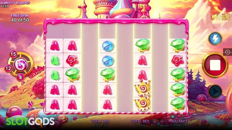 Almighty Lollipop Slot - Screenshot 3