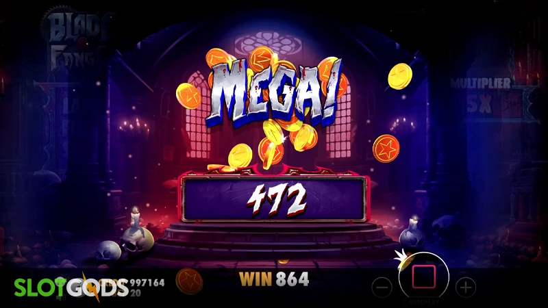 Blade & Fangs Slot - Screenshot 4
