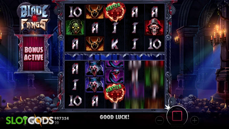 Blade & Fangs Slot - Screenshot 2