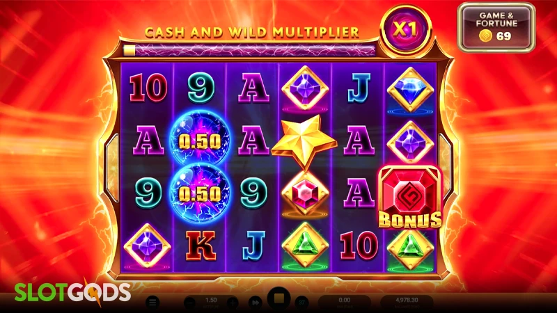 Cosmic Rush Dream Drop Slot - Screenshot 