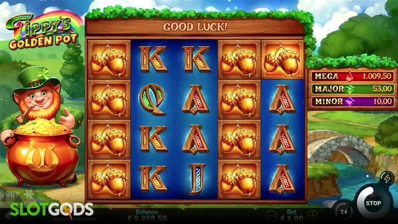 Tippy's Golden Pot Slot - Screenshot 