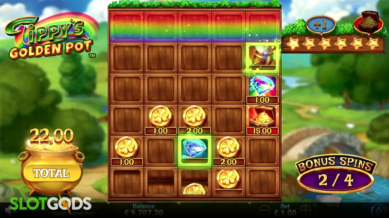 Tippy's Golden Pot Slot - Screenshot 3