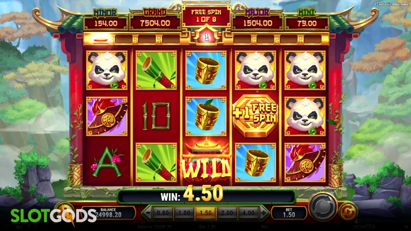 Pandastic Adventure Slot - Screenshot 2