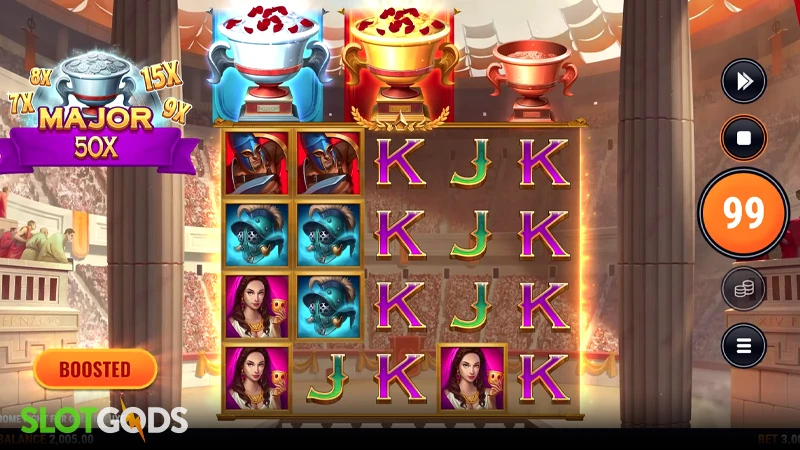 Rome: Fight For Gold Deluxe Slot - Screenshot 